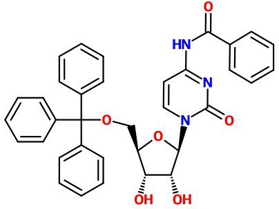 MC080640 5'-O-Trt-N4-Bz-rC (图片) MC080640 5'-O-Trt-N4-Bz-rC